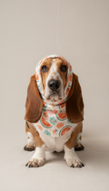 Snood rose pastèque doux